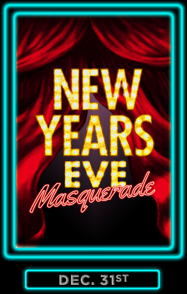 New Years Eve Masquerade, December 31st